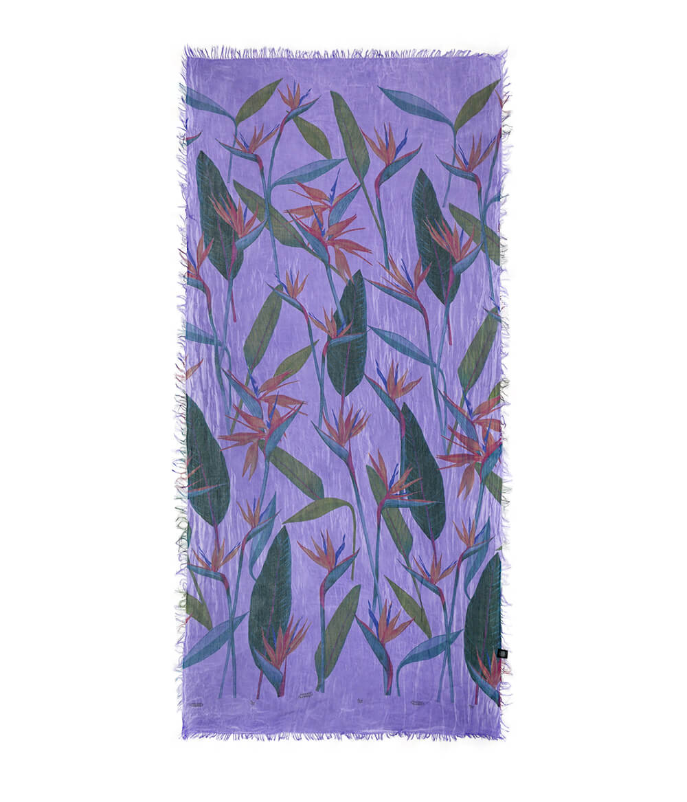 Foulard in Bamboo - DE CHIRICO VIOLA INNBAMBOO