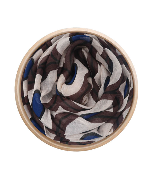 Foulard in Bamboo - ESCHER BEIGE INNBAMBOO